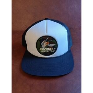 NWT Federal Ammunition Camo Cap Trucker Snapback Patch Duck USA #1590